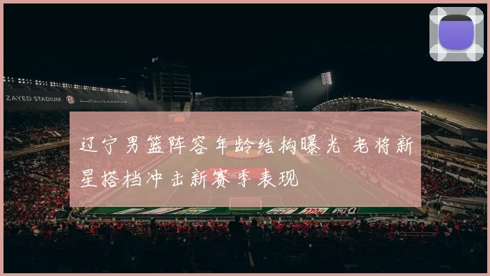 辽宁男篮阵容年龄结构曝光 老将新星搭档冲击新赛季表现